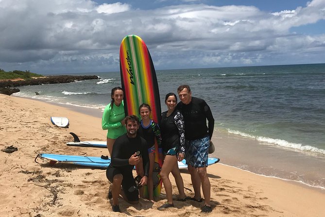 Private Group Surf Lesson - Meeting at Hauula and finding the right beach
