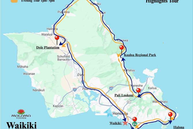 Private Half-Day Circle Island Highlights Tour in Oahu - Why this route works for a first look at Oahu
