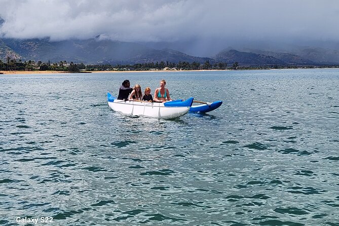 Private North Shore Hawaiian outrigger Canoe and turtle adventure - Starting at Sea & Board Sports Hawaii
