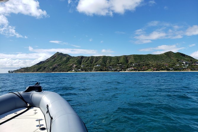 Private Snorkeling and Wildlife on The Adventure Boat - Waikiki Beach looks different from offshore