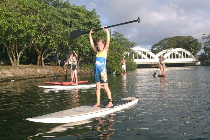 Private Stand up Paddle Lesson and Tour (for 1 or more paddlers) - Paddling Haleiwa Bay and Anahulu Stream