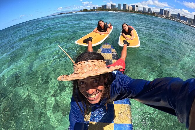 Private Surf Lesson 100% support any level 90mins is perfect time - Why a private Oahu lesson can be worth $130