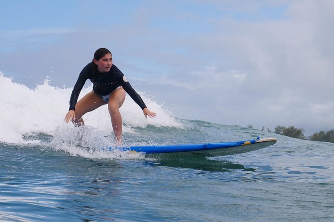 Private Surf Lesson - Meeting in Hauula and finding the right beach