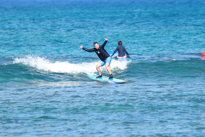 Private Surf Lessons in Honolulu - The instructors make the biggest difference