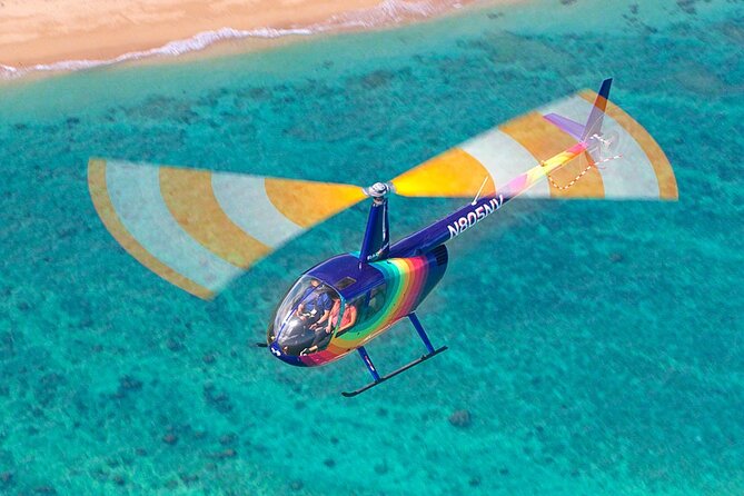 Royal Crown of Oahu - 60 Min Helicopter Tour - Doors Off or On - Lanikai, Kāneʻohe Bay, and the Koʻolau Range