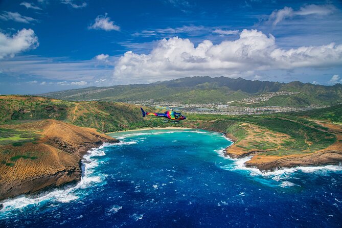 Royal Crown of Oahu - 60 Min Helicopter Tour - Doors Off or On - The North Shore, Dole Plantation, and Pearl Harbor