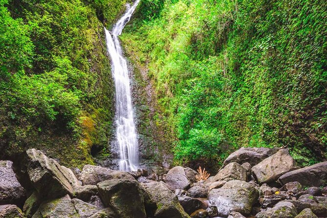 Self guided Hike Trail to Nature Walk & Waterfall - The 150-foot waterfall and the weather lottery