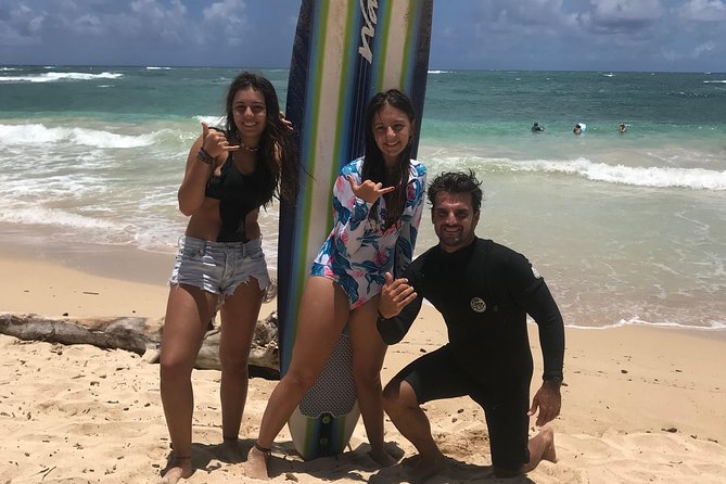 Semi-Private Surf Lesson - The first 10 to 15 minutes: land instruction and ocean safety