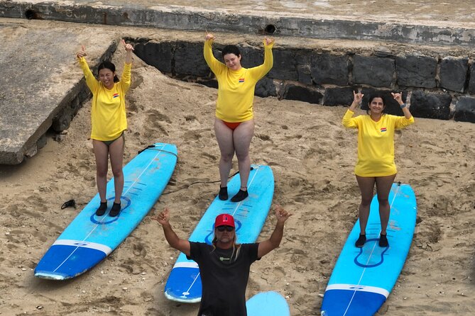 Semi-Private Surfing Lesson in Waikiki, Oahu - The Safety Presentation Sets the Tone