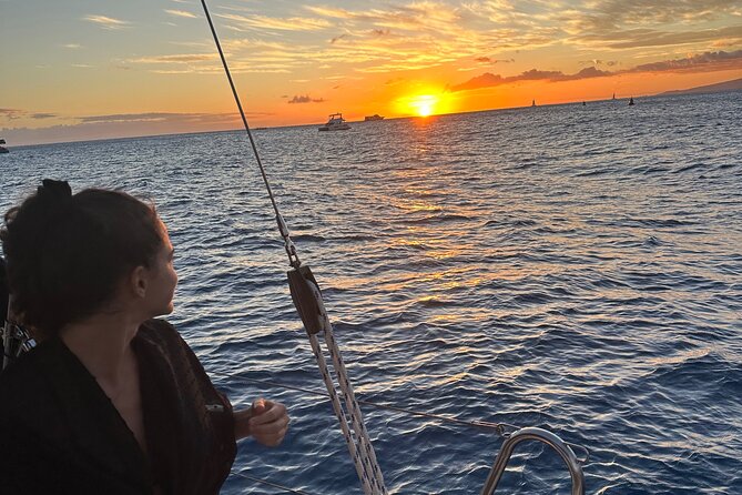 Small Group Waikiki Sunset Sailing Tour - Waikiki Beach from offshore