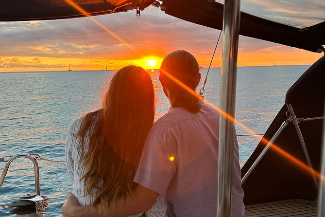 Small Group Waikiki Sunset Sailing Tour - Magic Island and Ala Moana at golden hour