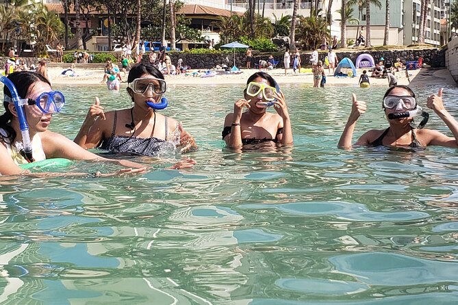 Snorkeling in Waikiki Many Fish All Levels Free Video & Pics! - Group size and the level of personal attention