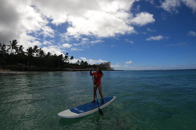 Stand Up Paddle Open Group Lesson with Waikiki Courtesy Shuttle - After the Lesson at the Surf Center