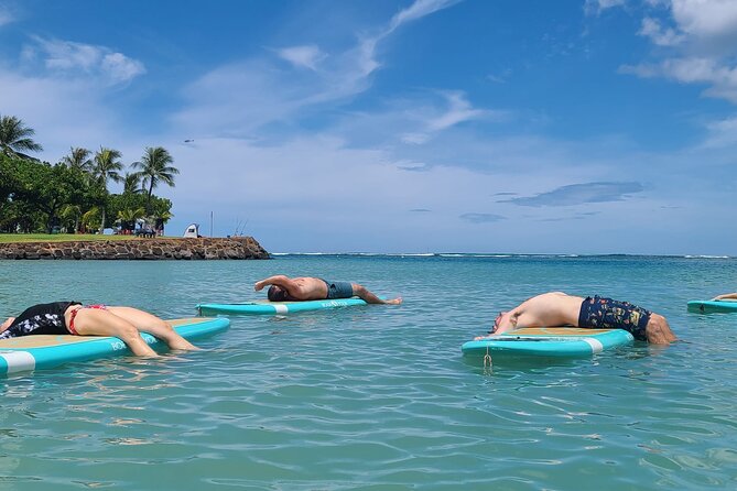 Stand-Up Paddle Yoga - The biggest issue is whether the operator is active