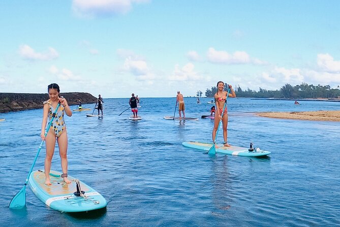 Stand-Up Paddle Yoga on the North Shore of Oahu - What $65 buys you