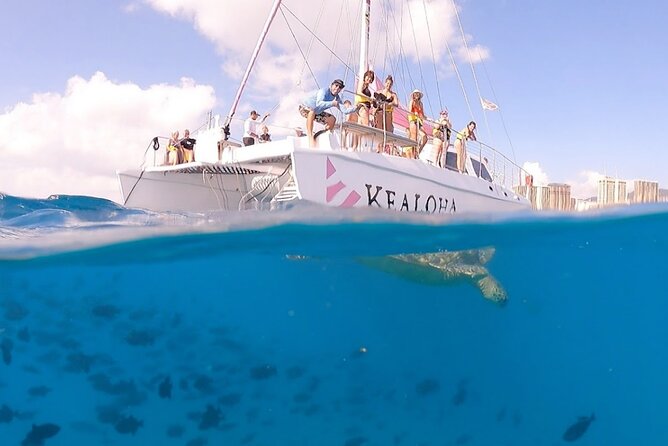Sunset Boat Cruise: Swim and Cruise Waikiki - Price and overall value at $47.60