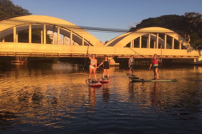 Sunset Stand Up Paddle with Photos and Turtles - A short lesson before you paddle
