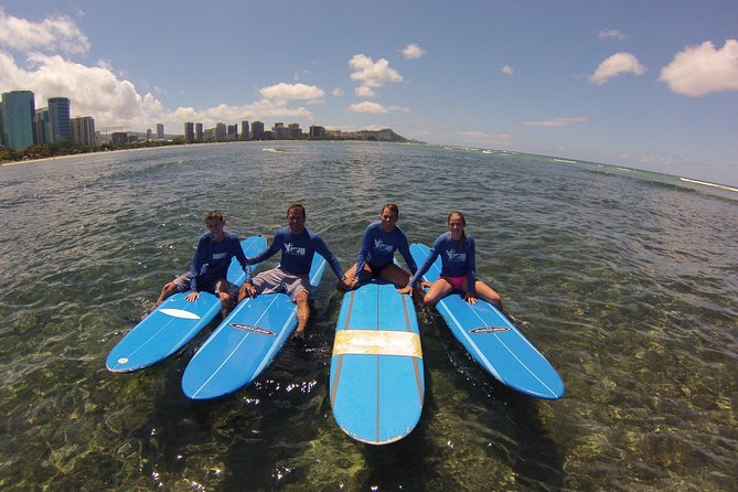 Surf HNL: Ala Moana Surf Lessons!!! - Paddling Out at Ala Moana