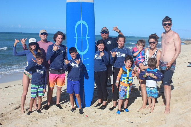 Surf HNL: Surf Lessons near Ko'olina!!!!! - What a first successful ride feels like