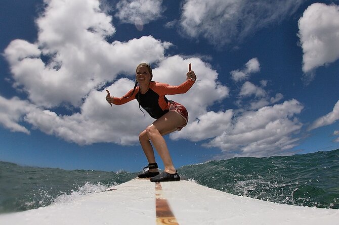 Surf Lesson Without the Crowds Including GoPRO Videos - The first beach lesson: waves, safety, and etiquette