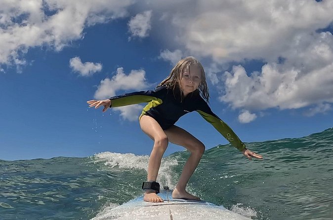 Surf Lessons get your Social Media video & photos you Surfing HI. - The people who will get the most from this lesson