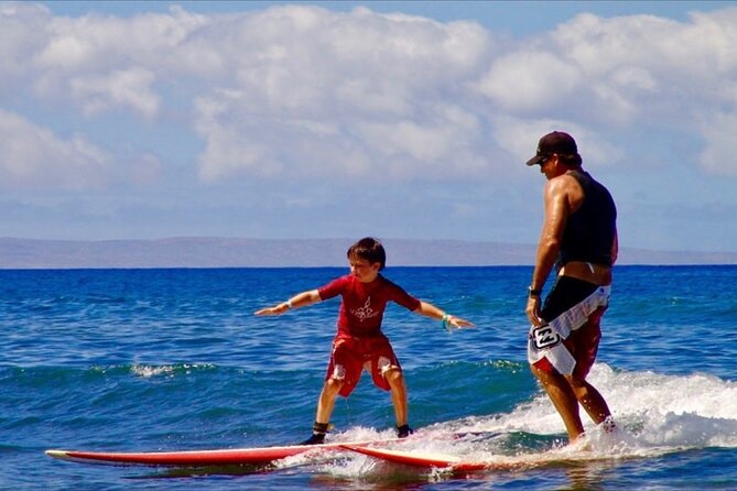 Surfing Waikiki with local Firefighters - Starting on the Sand at Waikiki Beach