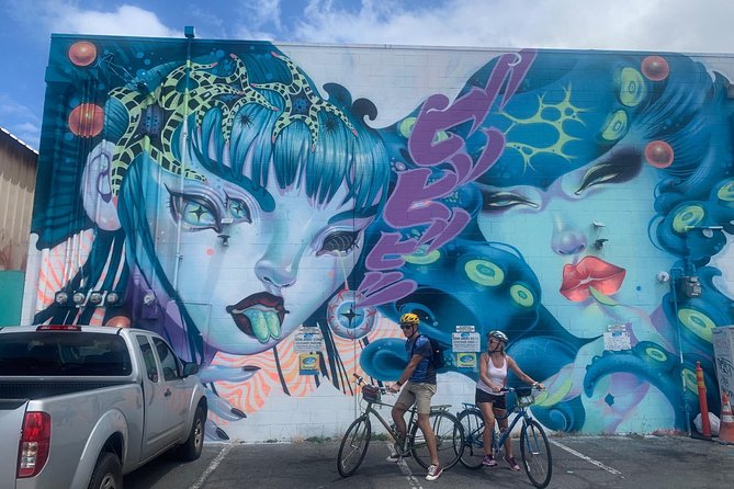 "Tour de Honolulu" Foodie Bike Tour - Kakaʻako brings murals, food, and a changing city