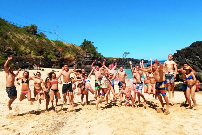 Tour of North Shore & Waimea Waterfall - The guide matters more than the minibus