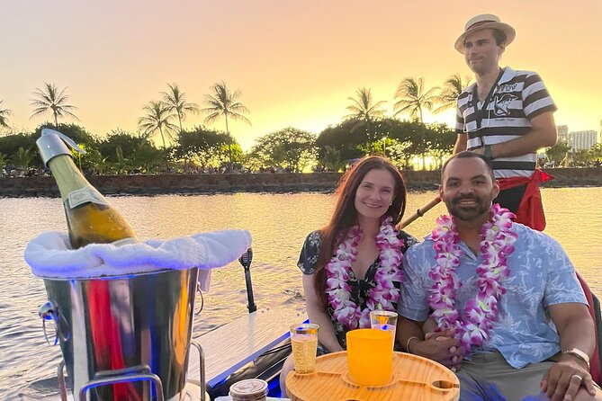 Valentine's Venetian Gondola Cruise in Waikiki - Along the Ala Wai Harbor and canal