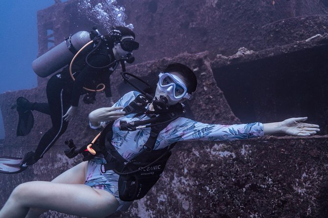 Waikiki 2 Tank World Class Wreck SCUBA Diving - Certified Only - What the wreck options add to the morning