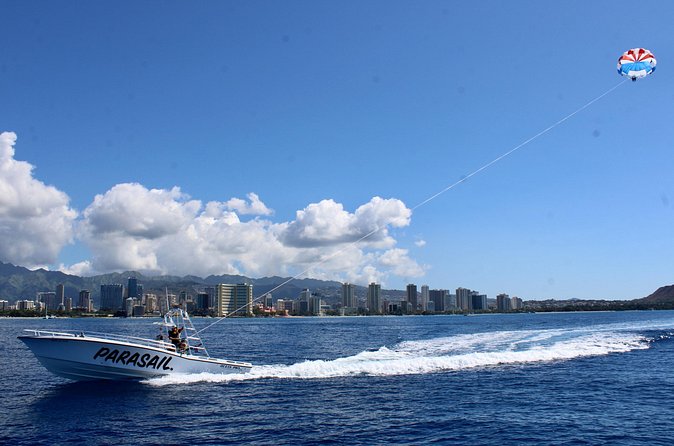 Waikiki and Diamond Head Parasailing Experience - The Waikiki and Diamond Head views