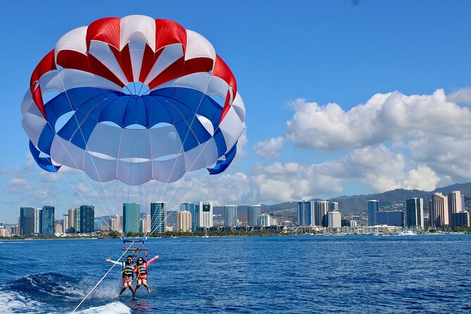 Waikiki and Diamond Head Parasailing Experience - Choosing a line length: 1,000 feet or a gentler start