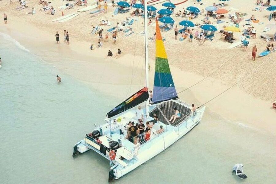 Waikiki Beach: Turtle Snorkeling and Sailing on Hāwea - Snorkeling with turtles and tropical fish