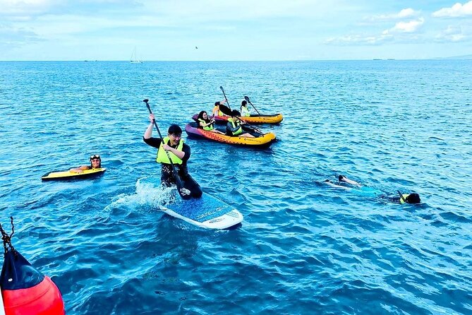 Waikiki Catamaran Escape: Snorkel with Turtles & Water Sports Fun - Six ways to use your time in the water