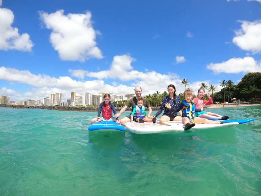 Waikiki: Family, Private, and Group Surfing Lessons - Starting at the Ohana Surf Center near Waikiki Beach Marriott