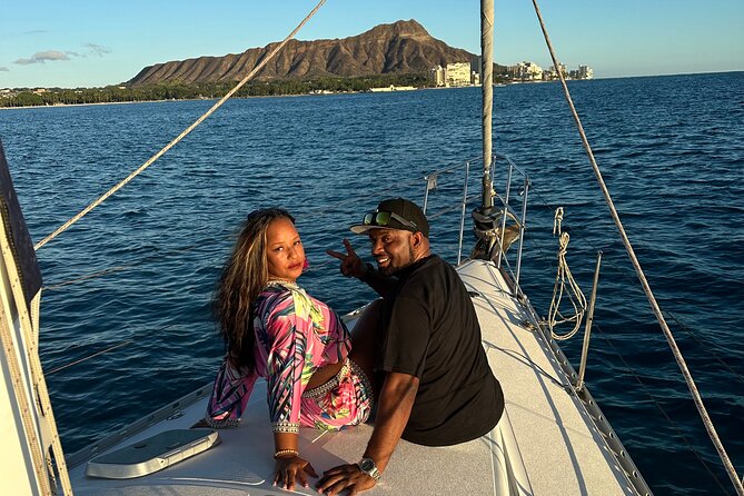 Waikiki private Day Tour and Sunset sail for couples - Captain Tony’s personal touch