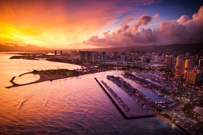 Waikiki Sunset - 50 Min Helicopter Tour - Doors Off or On - Sacred Falls and the North Shore