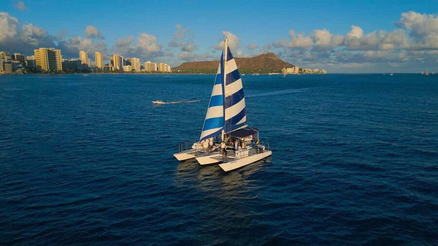 Waikiki: Sunset Swim & Sailing Experience - Starting behind the Prince Hotel at Ala Wai Harbor