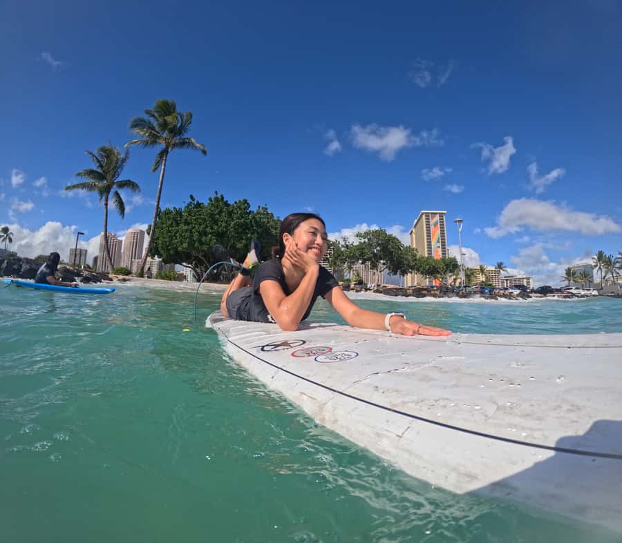 Waikiki: Surf Lessons Easy 60 min classes no crowds! - Key points at a glance