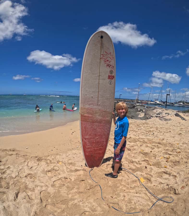 Waikiki: Surf Lessons Easy 60 min classes no crowds! - Why four students can make a difference
