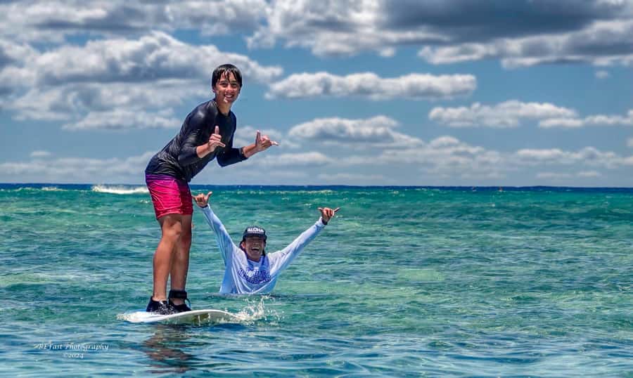 Waikiki: Surf Lessons Easy 60 min classes no crowds! - What the $100 price gets you