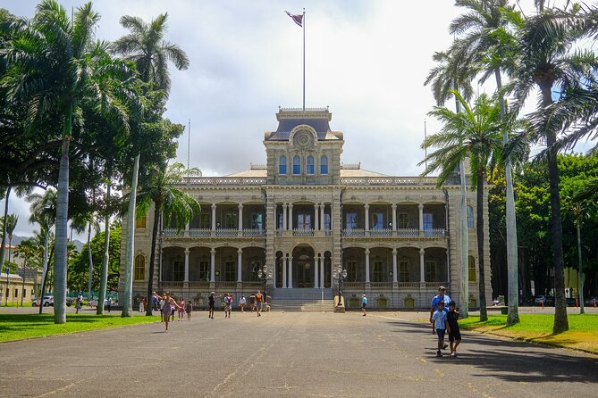 Waikiki Trolley Red Line Heroes & Legends Hop-on Hop-off Tour - Aloha Tower, Honolulu Harbor, and Kaka’ako